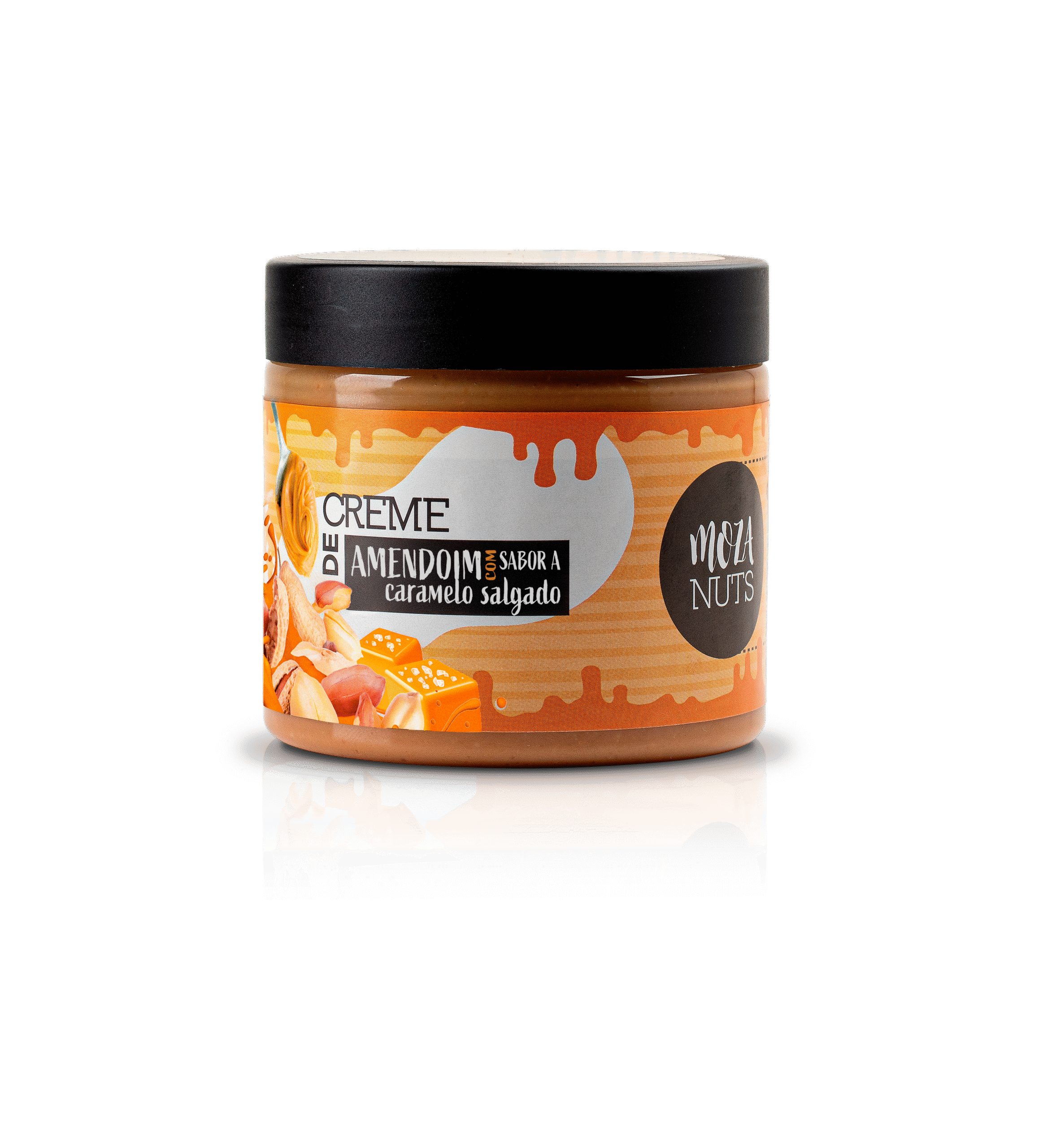 Creme de Amendoim com sabor a Caramelo Salgado